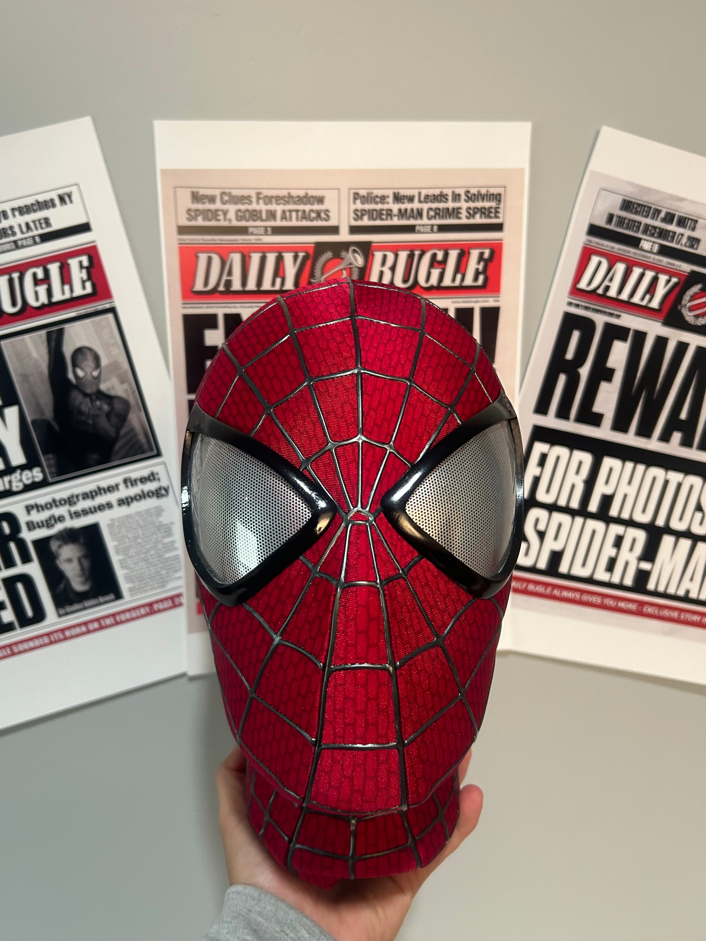 SpideyJunky™ Andrew Garfield Spidey Mask
