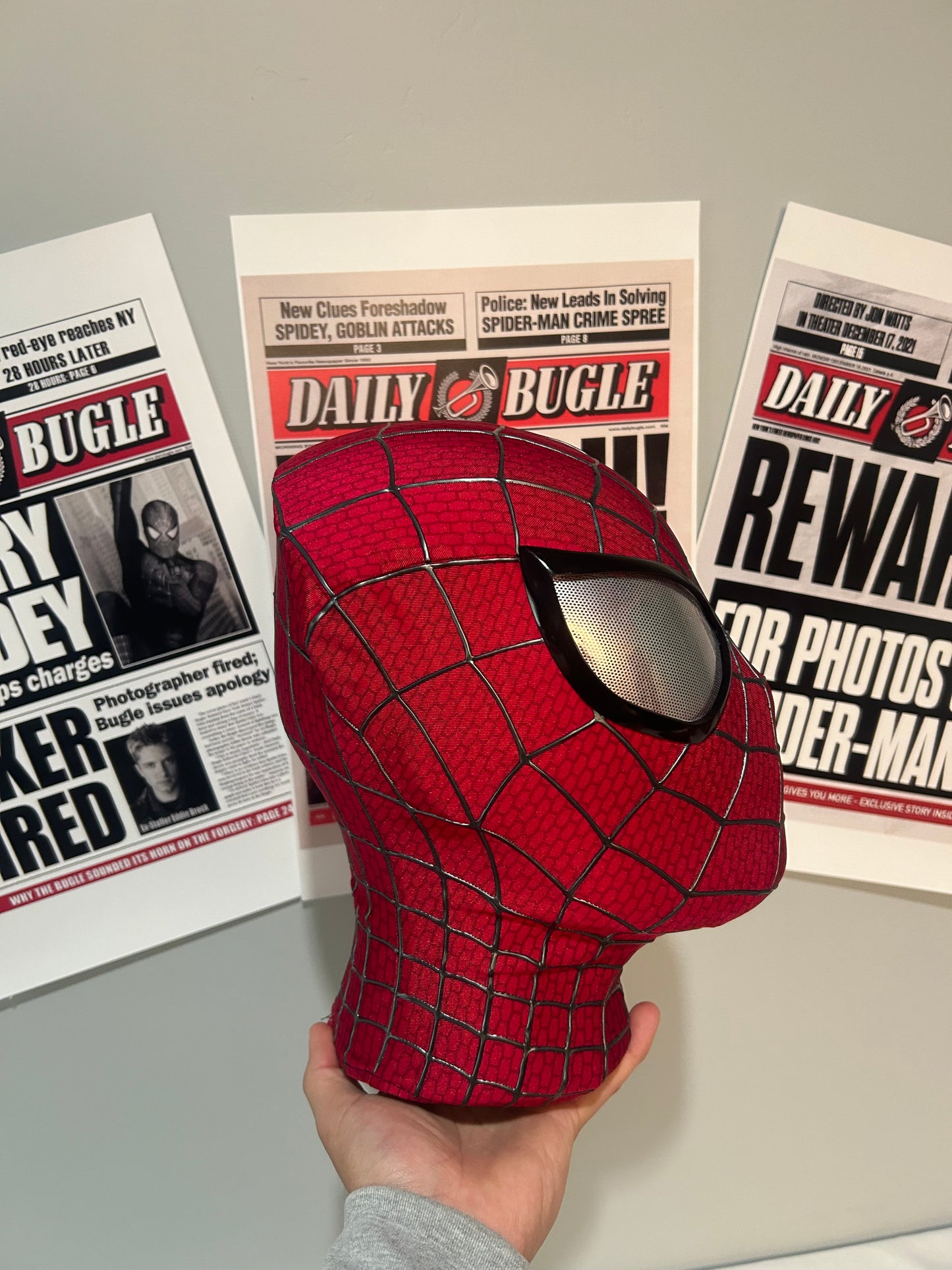 SpideyJunky™ Andrew Garfield Spidey Mask