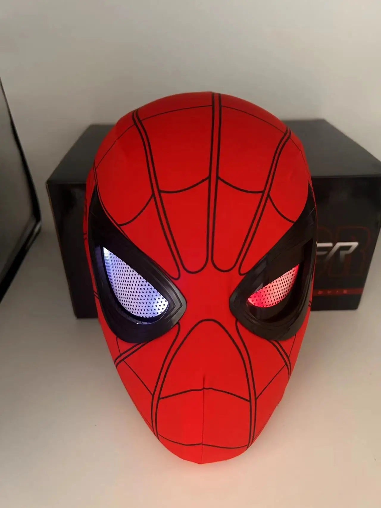 SpideyJunky™ Homecoming Combat Mode Spidey Mask*