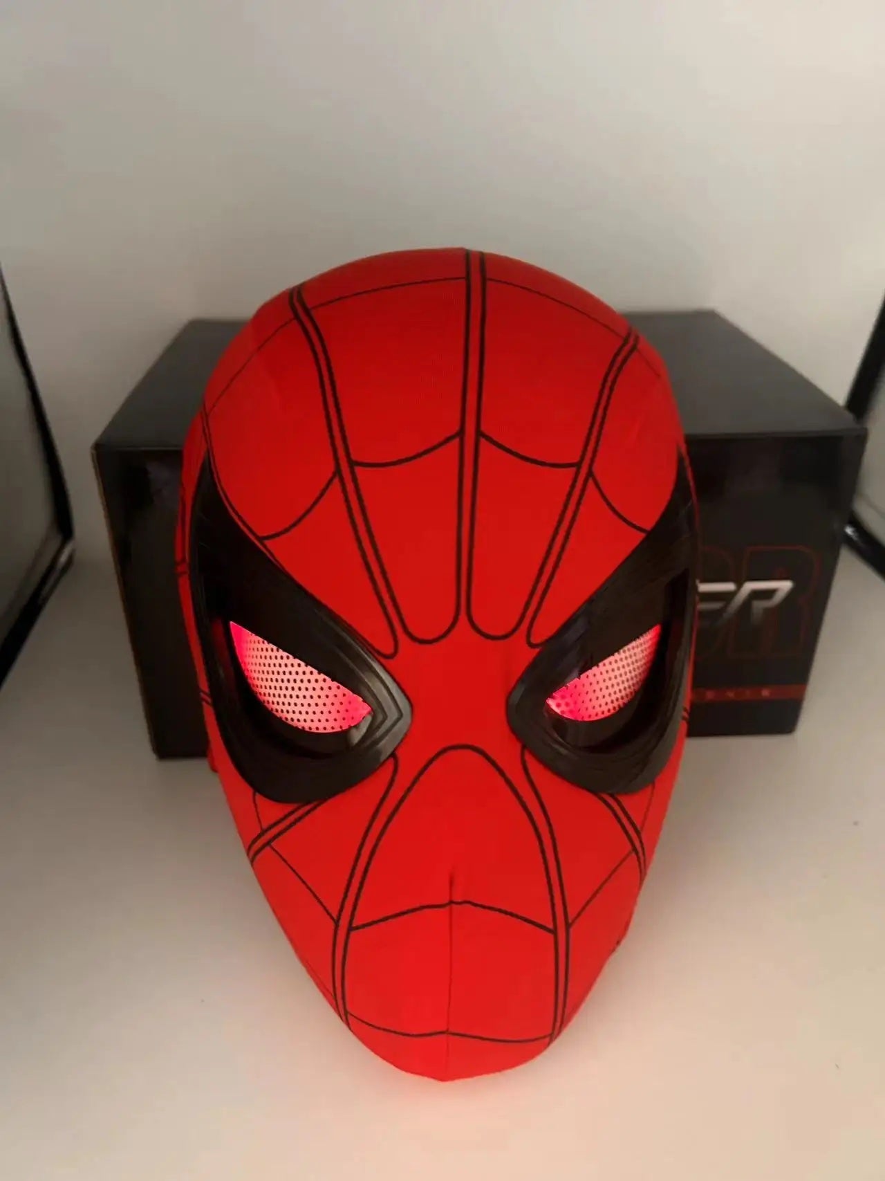 SpideyJunky™ Homecoming Combat Mode Spidey Mask*