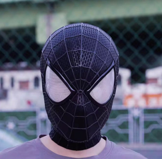 SpideyJunky™ Andrew Garfield TASM 2 Symbiote Spidey Mask