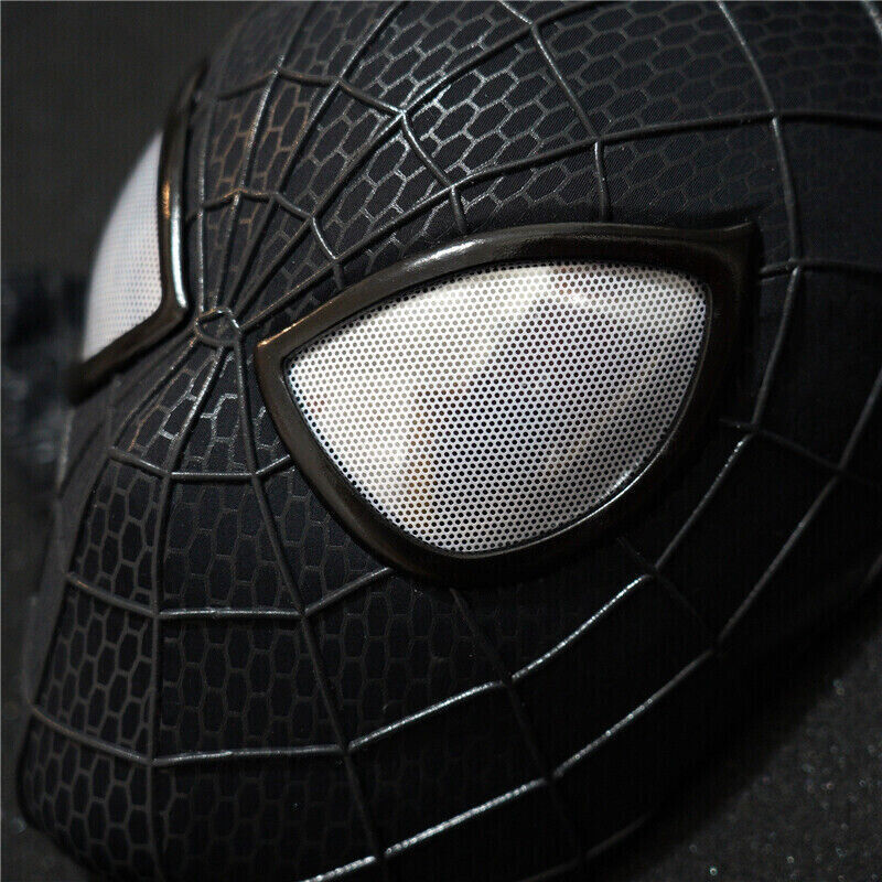 SpideyJunky™ Andrew Garfield TASM 2 Symbiote Spidey Mask